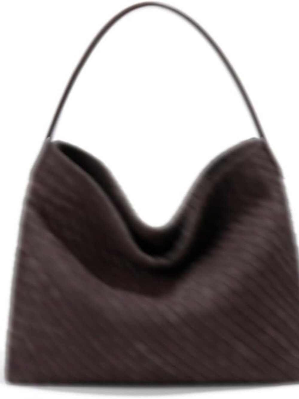 Slouchy Suede Woven Hobo Bags Women Trendy Suede Purse Crossbody Crescent Should